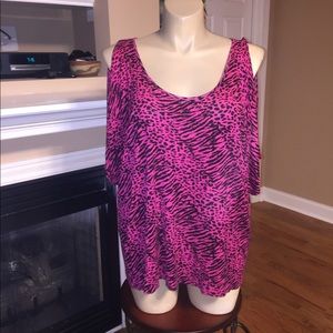 Torrid cold shoulder t shirt